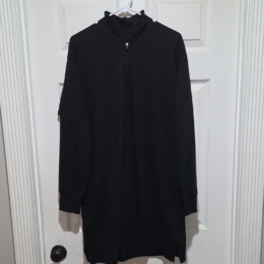 Ideology Sweatshirt 1/4 Zip Dress